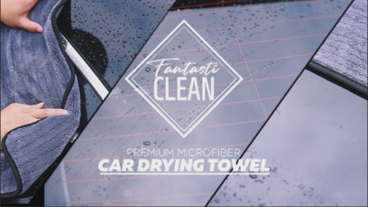 FantastiCLEAN Reusable and Washable Cloths Microfiber Cleaning Cloth- Car Drying Towels